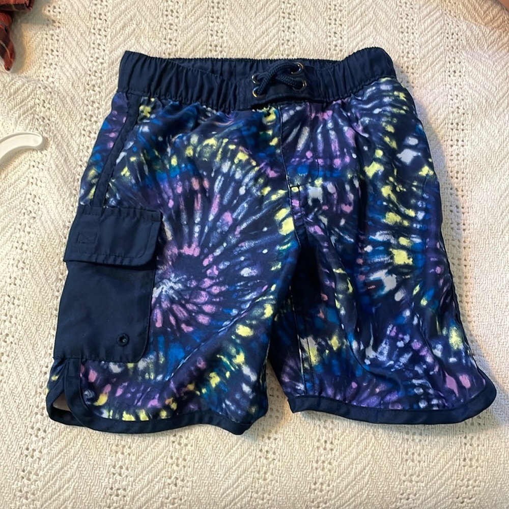Boys Lands’ End XS swim trunks